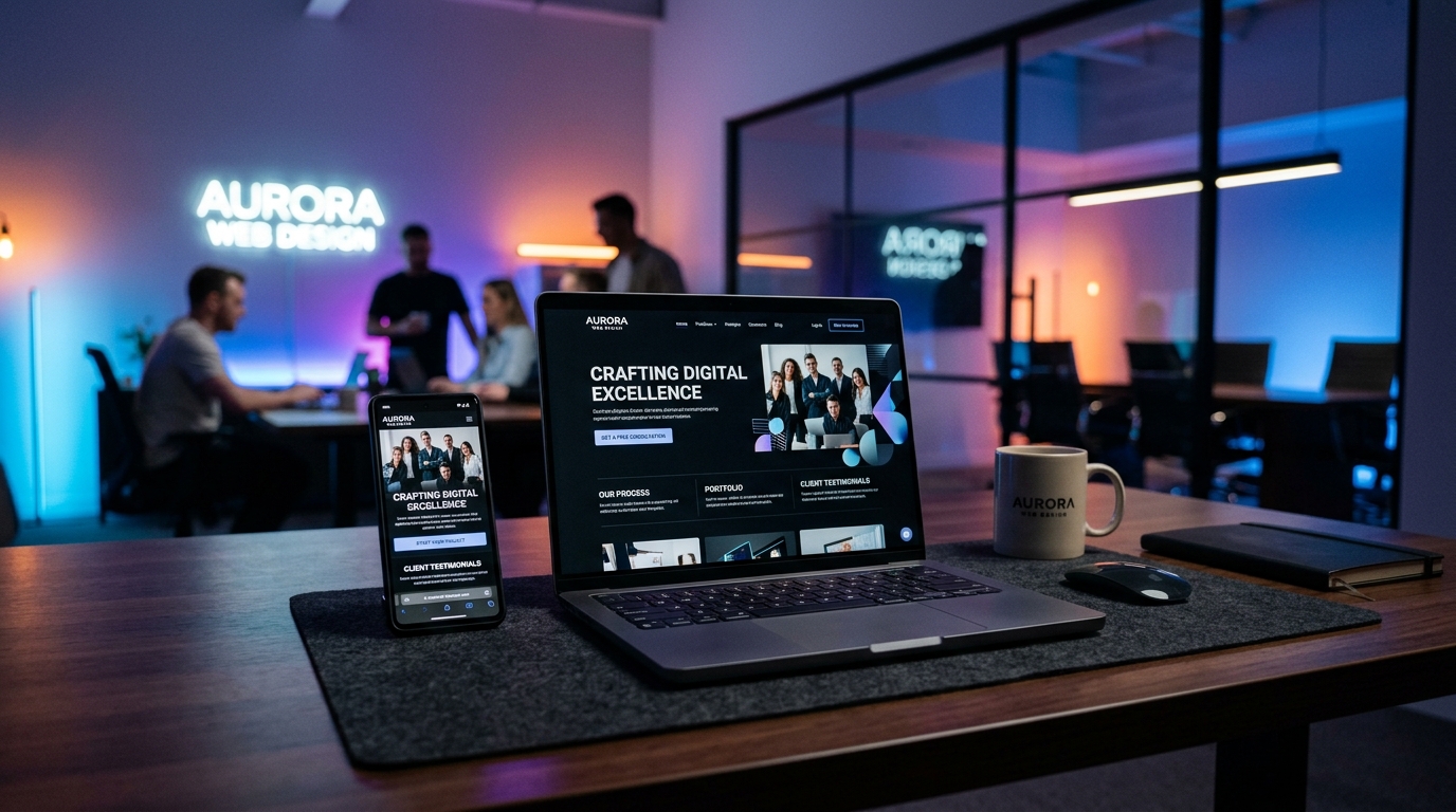 Premium Web Design Agency Showcase